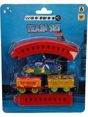 Bezos Kurmalı Raylı Mini Tren Seti 11 Parça