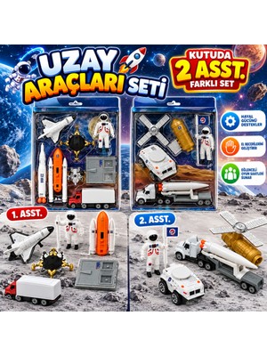 Bezos DMNDS077 Kutuda 2 Asst.uzay Araçlari Seti̇ Oyuncak
