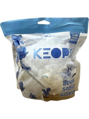 Bezos Sabunlu Banyo Lifi Beyaz Sabun Kokulu