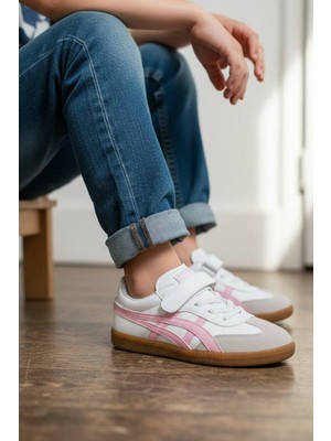 Etayger Çocuk Unisex Sneaker Günlük Cırtlı-Bantlı Filet Spor Ayakkabı