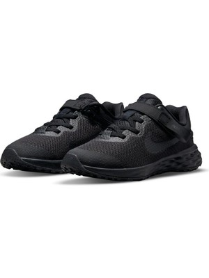 Nike Çocuk Revolutıon 6 Flyease Nn Ps Siyah Spor Ayakkabı