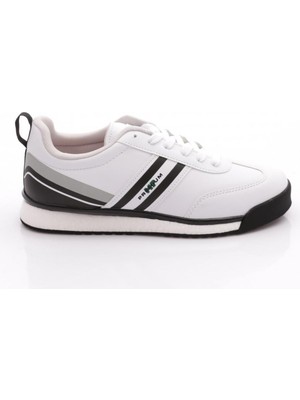 M.P. Beyaz Siyah Premium Günlük Sneaker Erkek Spor Ayakkabı