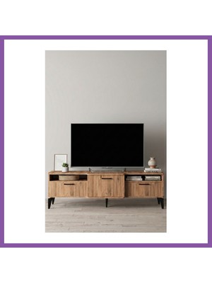 Bezos Mistral Tv Sehpası Çok Renkli 160X40 cm Bzoshb