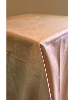 Kahvehaneciler Bal Köpüğü Kadife Okey Masa Örtüsü 135 x 135 cm