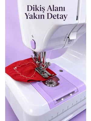 Ersert Ers Hız Ayarlı Elektrikli Dikiş Makinesi Taşıma Saplı