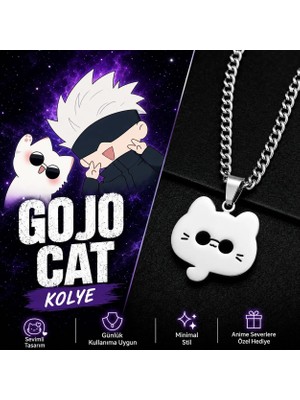 Loot Sepeti Jujutsu Kaisen Gojo Cat Çelik Kolye