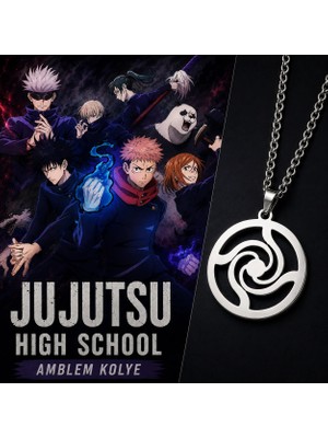 Loot Sepeti Jujutsu Lisesi Amblem Çelik Kolye