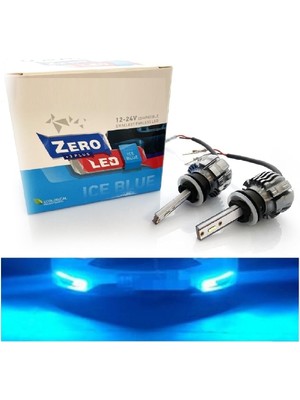 Str Store H27 LED Xenon Oto Ampul Zero Fansız Buz Mavi TFDZR3728B