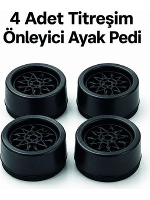 Ersert Ers- 4'lü Set Çamaşır Makinesi Titreşim Önleyici Ped
