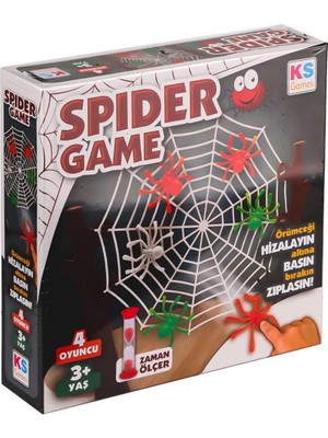 Ersert Eğlenceli Spider Game Tr-Eng Oyun Seti