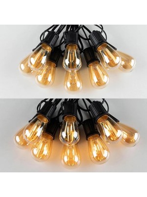Ersert Ers- 5m 10 Ampul LED Fişli Gün Işığı