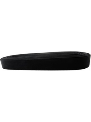 Ersert Ers- Siyah - 2cm Paça Lastik Yassı Geniş 10MT