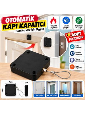 ENCO Yangına Dayanıklı Sıva Üstü Tüm Kapılar Için Uygun Otomatik Kapanan Hızlı Otomatik Kapı