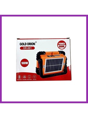 Salmore Şarjlı Solar Lamba Bty