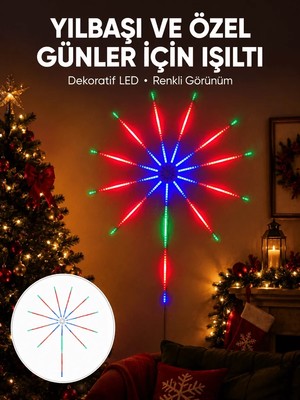 Ersert Ers- Akıllı Rgb LED Duvar Lambası Kumandalı ve Uygulama Kontrollü Yeni Nesil