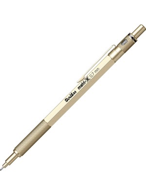 Relatos Office Matri-X Versatil 0.7 mm Metalik Altın Şeffaf Amb.