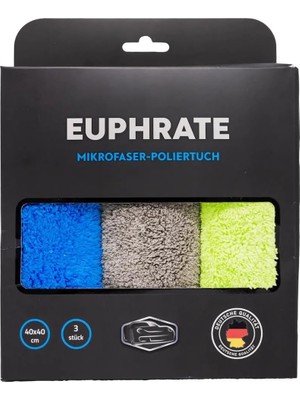 Relatos Kfz Zambak 3'lü Mikrofiber Set Bez 40X40 E15-4040-500