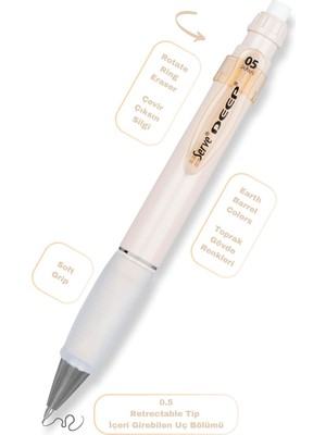 Universal Deep Klm & Grıp & Sılgı Yedeklı Set 05MM Fıldısı
