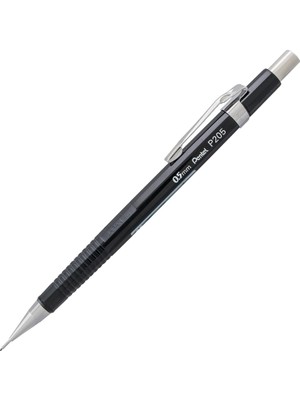 Universal Sharp Mekanik Kurşun Kalem, (0,5 Mm), Ince Çizgi, Siyah Namlu, 4'lü Paket (P205PF4A)