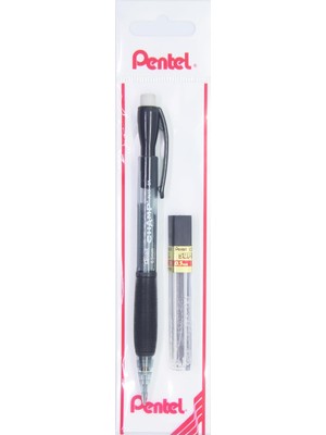 Universal 0.5 mm Kauçuk Tutaçlı Versatil - Champ + Yedek Uç Siyah