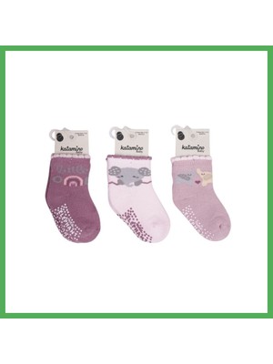 Astraltech Mirselin Abs'li Havlu Kız Bebek Soket Çorap K45892 (Adet Fiyatıdır) · Beden: 0-6 Ay · Renk: Asorti Bezoss