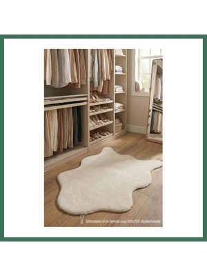 En-Cag Youdayhomecollection Poly Peluş Post Şeklinde Halı Model Oturma Odası Halısı · Ebat: 80X120 Bss
