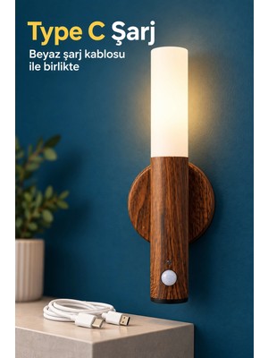 Techora Sale Çift Taraflı Bantlı Şarjlı LED Duvar Lambası