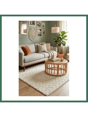 Bezos En-Cag Youdayhomecollection Moda Model Oturma Odası Halısı · Ebat: 80X80 Bss
