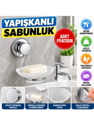 Akıllı Bayi Yapışkanlı Sabunluk (Adet Fiyatıdır) Aby