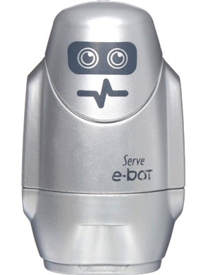 Happy Trend E-Bot Silgili Kalemtiras Metalik Gri Tekli