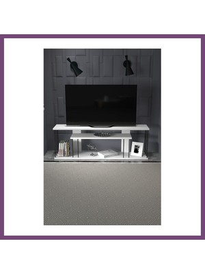 Bezos Gzd Plus Tv Ünitesi Beyaz 140 cm Gambera1