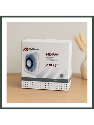 Bezos 120 mm Banyo Tuvalet Havalandırma Aspiratörü 15W 120 M³/h Nhr