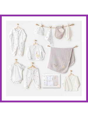 Salmore AC25801 Little 10'lu Hastane Çıkışı White · Beden: 0-3 Ay · Renk: White Bty