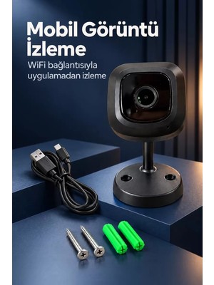 Midas Toptan Home Mobil Uygulama Destekli Wifi Güvenlik Kamerası