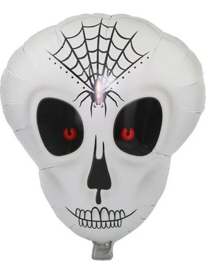 Ytm Örümcek Ağ Desenli Iskelet Folyo Balon