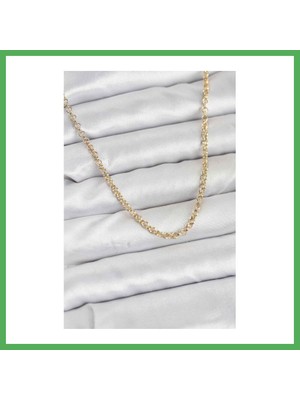 Astraltech cm Gold Renk Pirinç Halkalı Model Kadın Kolye Bezoss