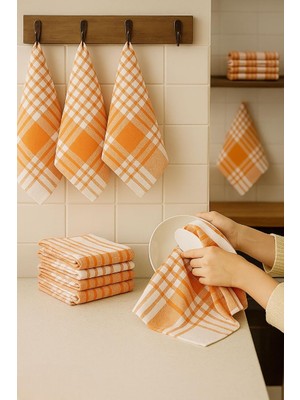 Die Grup Tr 10 Lu Lüks Mutfak Kurulama Bezi Seti 45X65 cm Table Linen