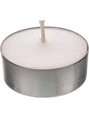 Die Grup Tr Beyaz Yuvarlak Tealight Mum