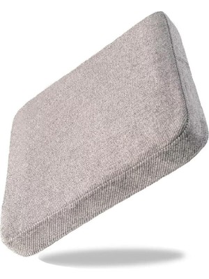 Die Grup Tr Kaymaz Sandalye Minderleri, Pamuk Keten Bellek Köpük Sandalye Minderi(Beige,1 Pack)