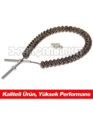 Die Grup Tr Akel AS1000 Mini Elektrikli Isıtıcı Rezistansı, 1500W, Siyah