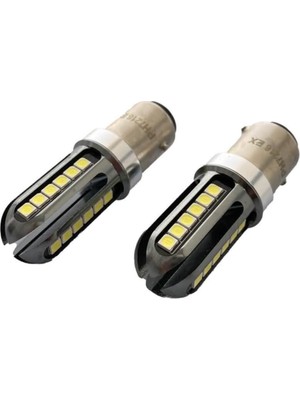 Die Grup Tr P21/5W Çift Duy Beyaz LED Oto Ampul Photon PH7216EX Uyumlu TFPH7216EX