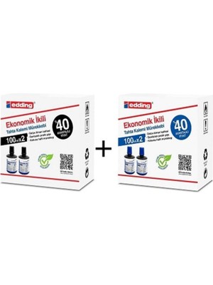 Die Grup Tr Tahta Kalemi Mürekkebi, 100 Ml, 2 Adet Siyah + 2 Adet Mavi, Set