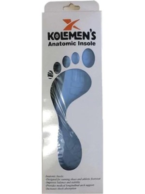 Die Grup Tr 40.5-46 Alman Marka Kolemens Memory Foam-Hafızalı Ortopedik Tabanlık Memory Foam Taban Desteği