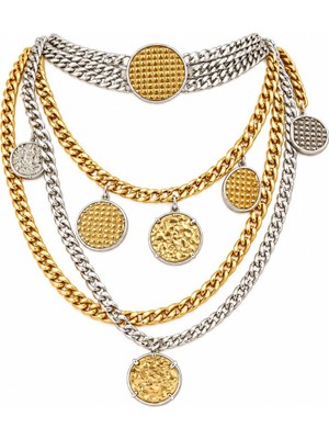 Zamia Design Mixchoker Kolye