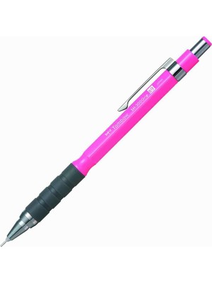Die Grup Tr SH-300 Grip Mekanik Kurşun Kalem, 0,9mm, Neon Pembe
