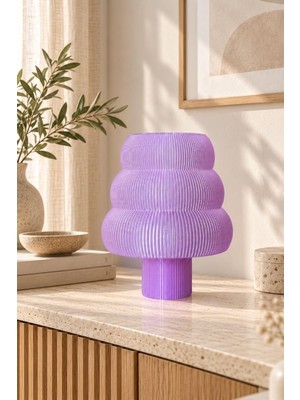 Die Grup Tr Nova Dekoratif Masa Lambası E27 LED 26 cm (Lavanta)