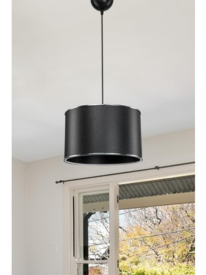 Die Grup Tr Ag Lightdesign Siyah Sarkıt Avize Salon Yatak Odası Mutfak Modern Şık Lamba 30 AGNM126