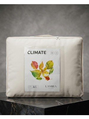 Die Grup Tr Premium Climate Klima Yorgan 195 * 215 - Dört Mevsim Ideal Isı Beyaz 155 x 215