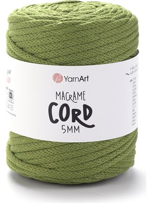 Die Grup Tr El Örgü Ipi Macrame Cord 5 Mm, 787, 2X500 gr