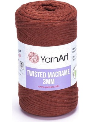 Die Grup Tr El Örgü Ipi Twısted Macrame 3mm, 785, 4X250 gr
